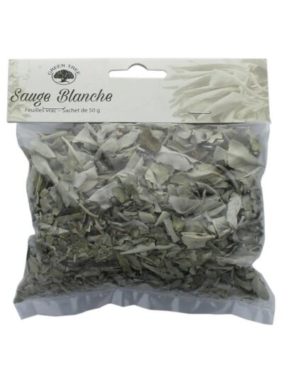 Sauge Blanche Green Tree Feuilles Sachet de 50 g