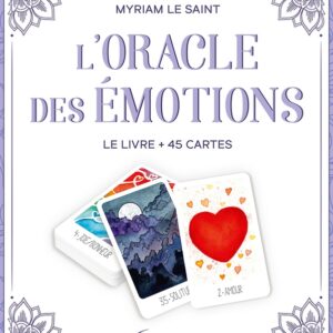 L’Oracle des émotions – Le livre + 45 cartes – Coffret