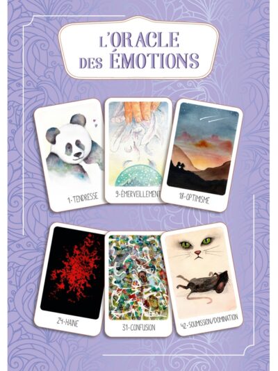 L’Oracle des émotions – Le livre + 45 cartes – Coffret